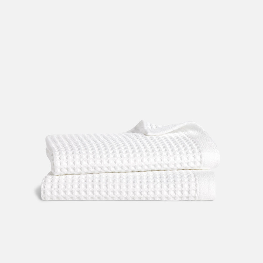 Dreamweave Waffle Bath Towels Set of 2 G6